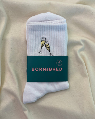 Prosecco Socks | Born & Bred