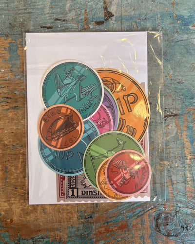Pack Of Punts Stickers | Sasha Ferg Art