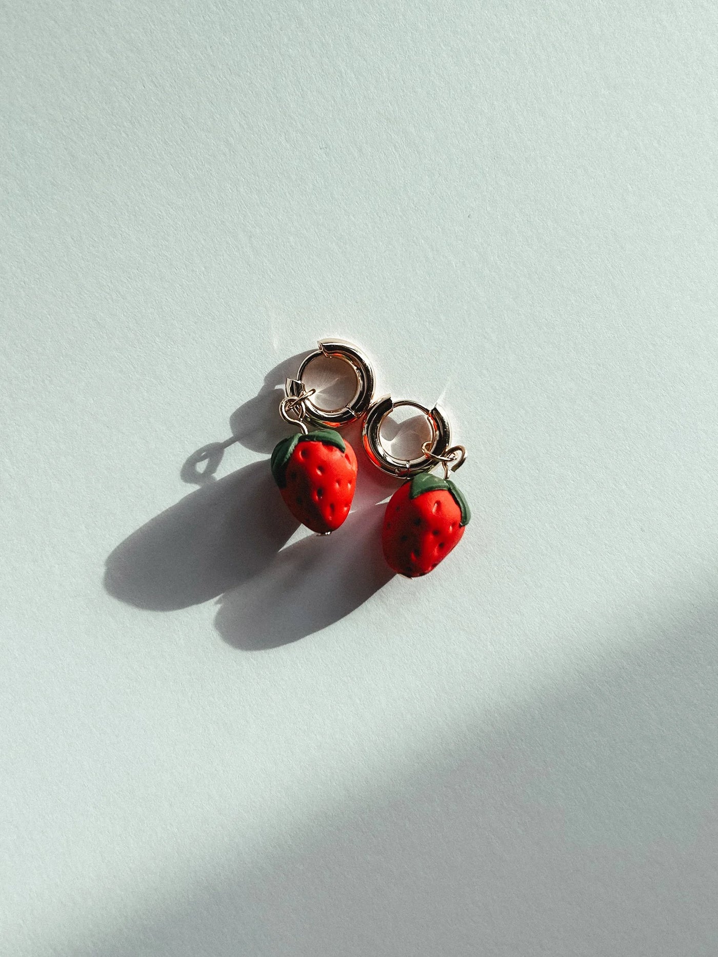 Strawberry Hoops | Cast & Clay