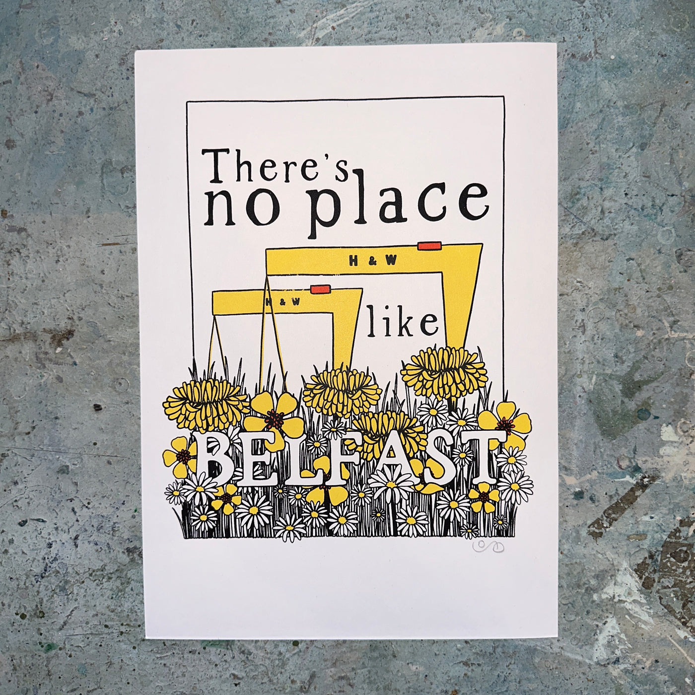No hay lugar como la impresión de Belfast