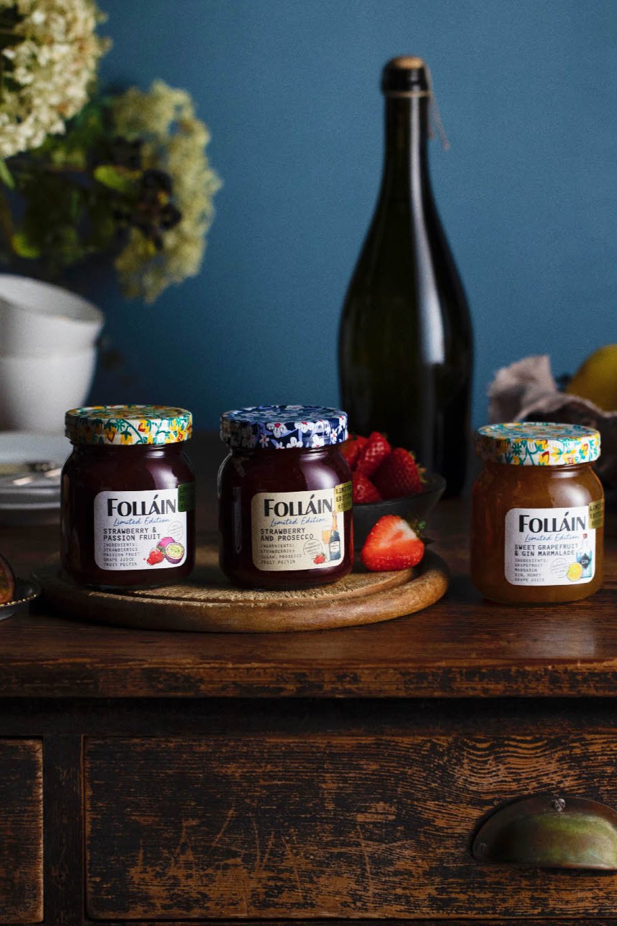 Folláin Strawberry & Prosecco Jam