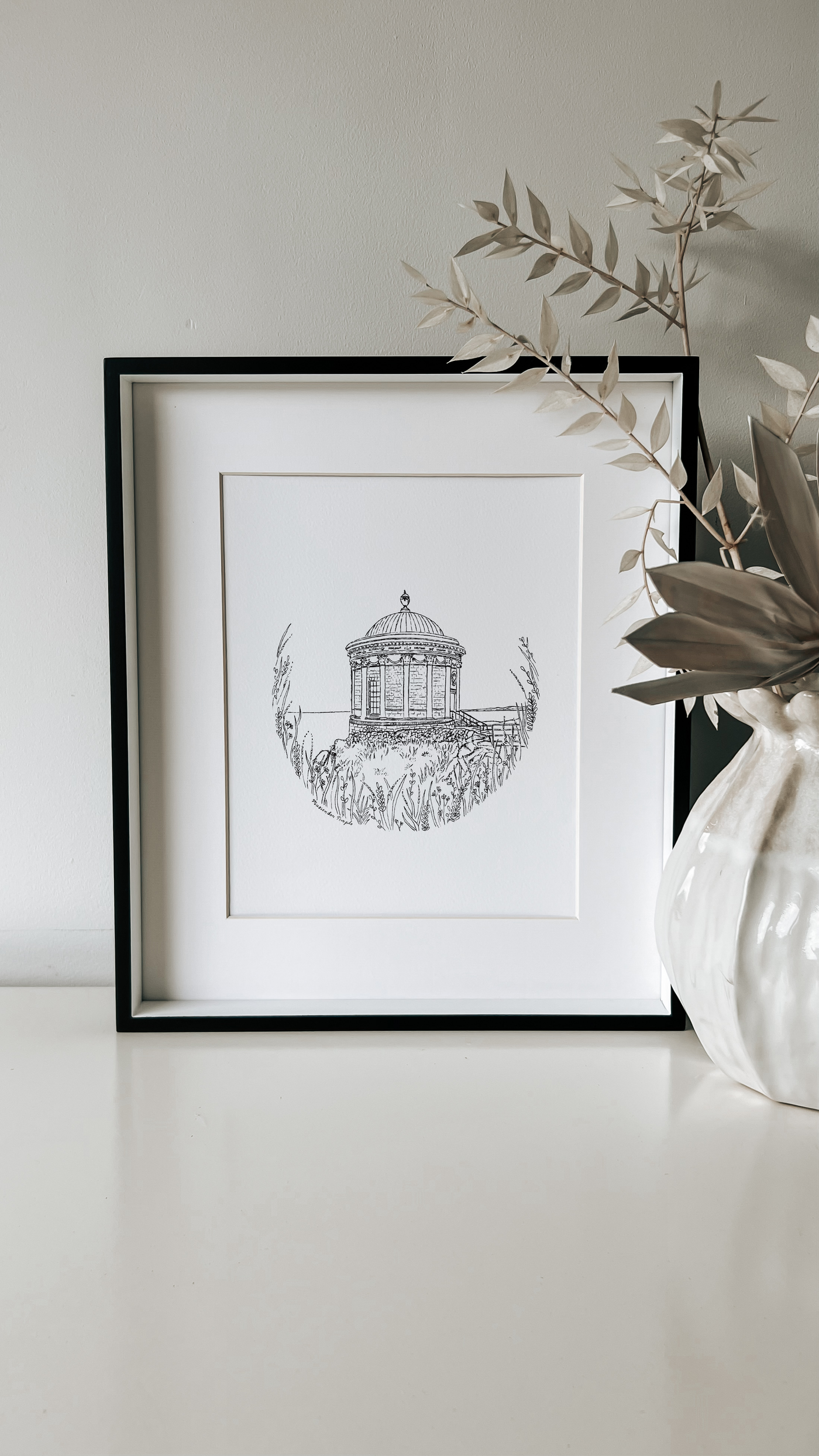 Mussenden Temple Print | Sam Munro Art