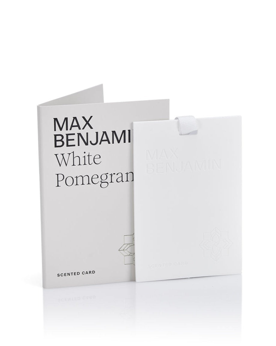 White Pomegranate Scented Card | Max Benjamin