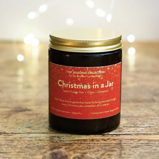 christmas in a jar candle