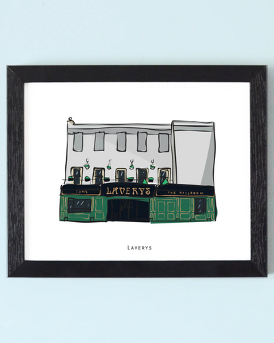 laverys pub print