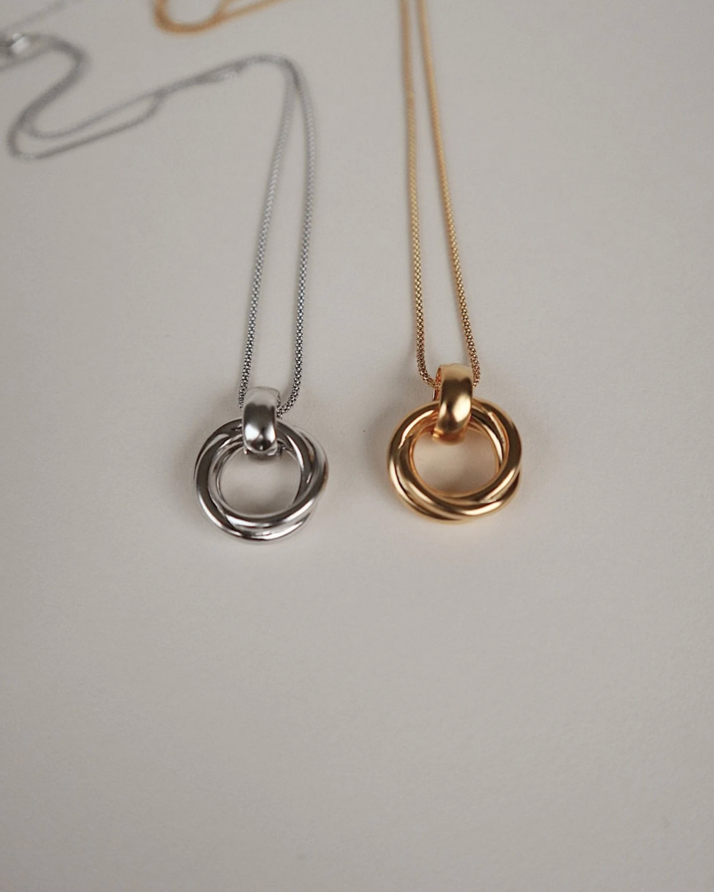 Eliason Interlocked Knot Necklace | Lines & Current