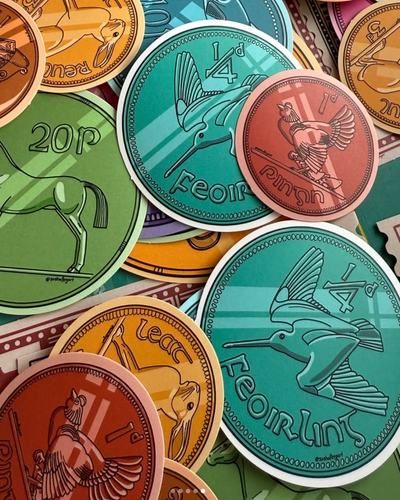 Pack Of Punts Stickers | Sasha Ferg Art
