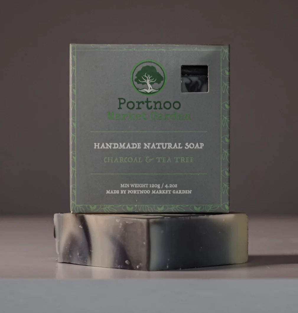 Soap Bar | Charcoal & Tea Tree  | Portnoo Market Garden