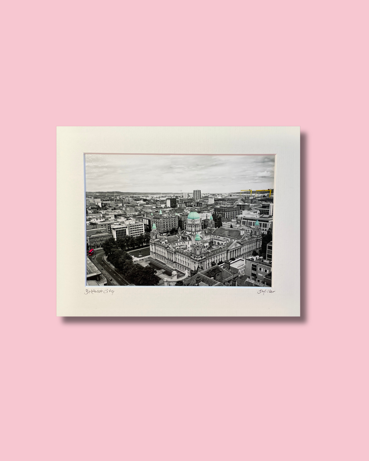 Belfast City Hall Skyline Print | Sharon Millar