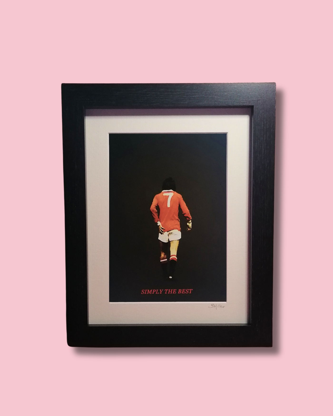 George Best | Manchester United |  Print | Sharon Millar