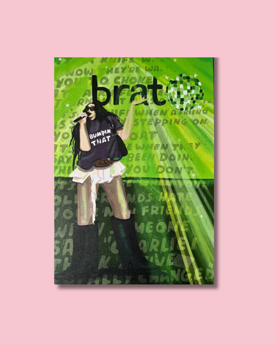 Charlie XCX Brat Print | Nichola Irvine