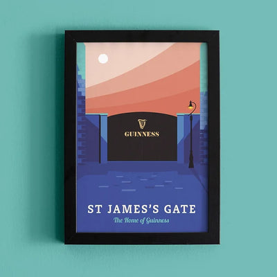 St James's Gate Print | Guinness X Pawpear