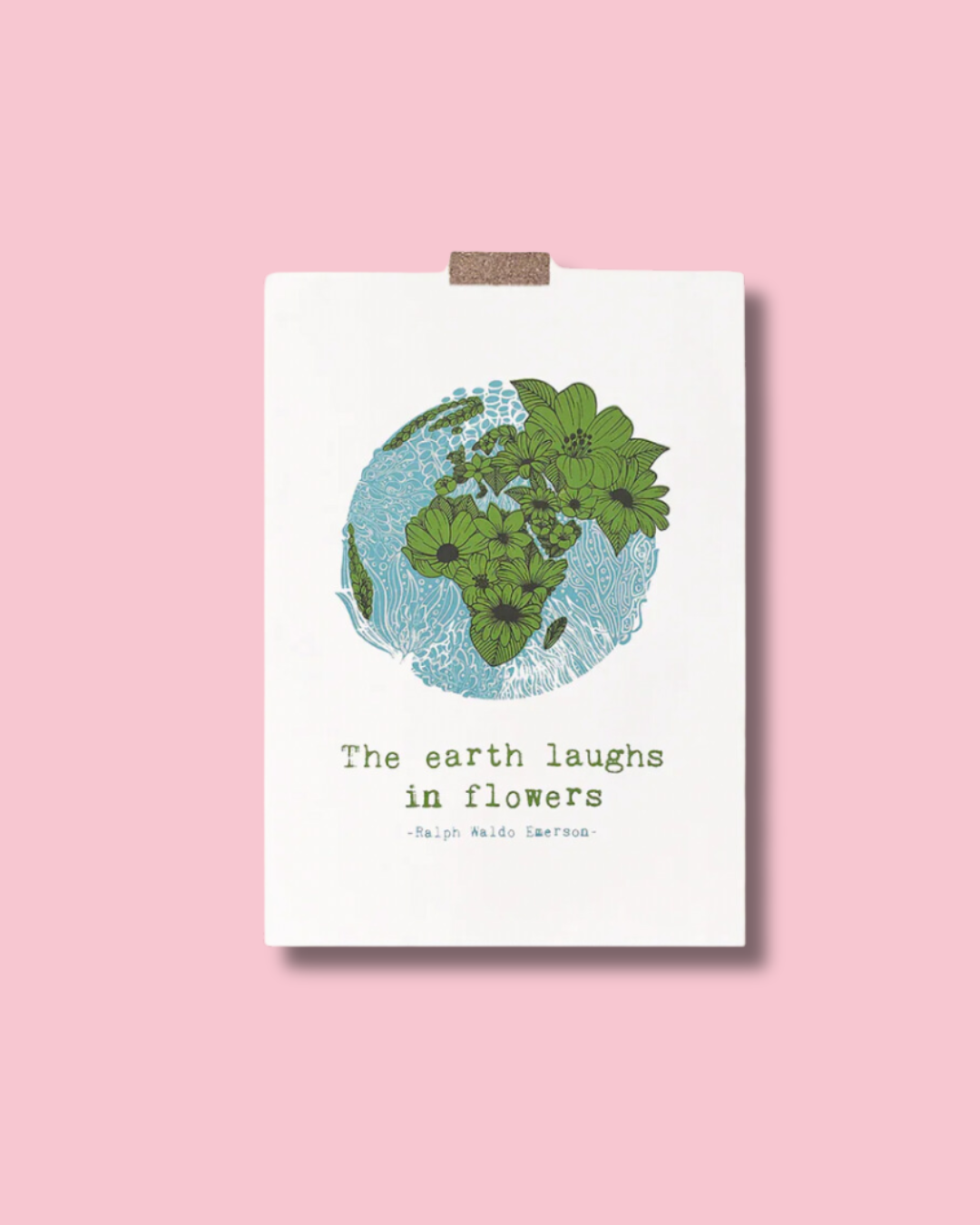 The Earth Laughs Print