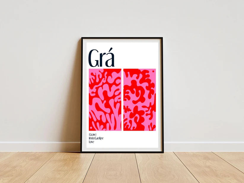 Grá Print | Rachael Ní Mheilbhín