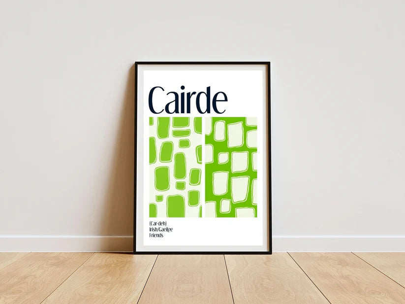 Cairde Print | Rachael Ní Mheilbhín