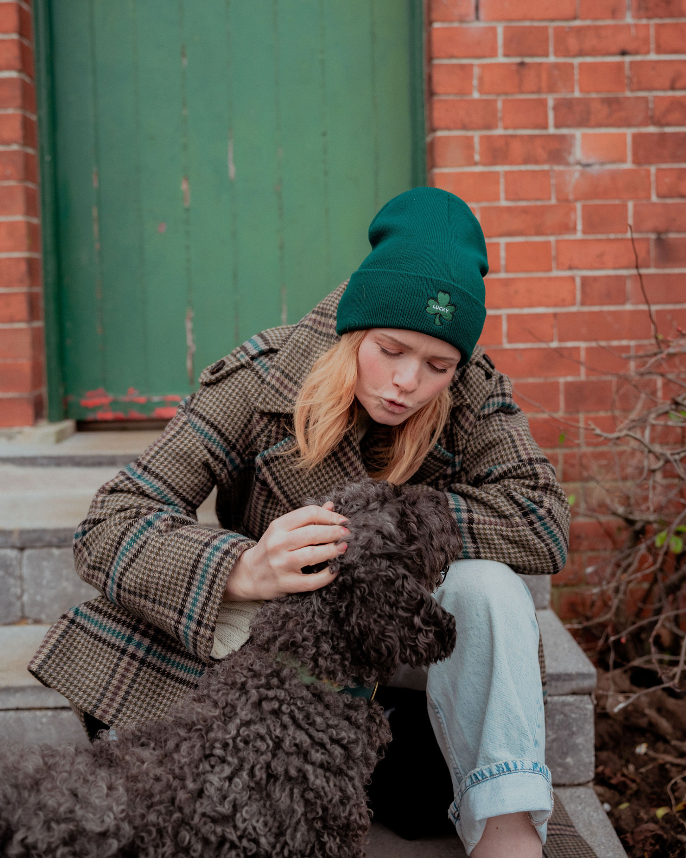 Lucky Shamrock Beanie