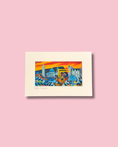 Belfast Cityscape Print | Olive Duffy