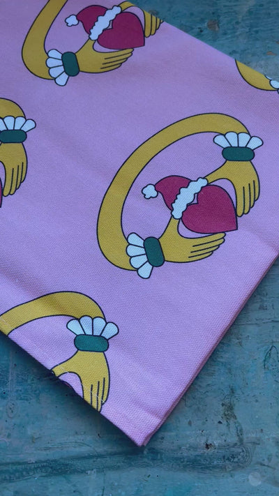 Claddagh La La La Tea Towel | Born & Bred