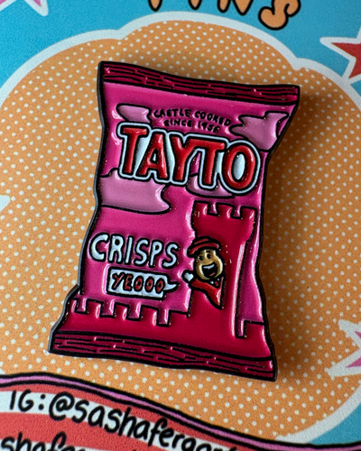 Tayto Crisps Pin | Sasha Ferg Art