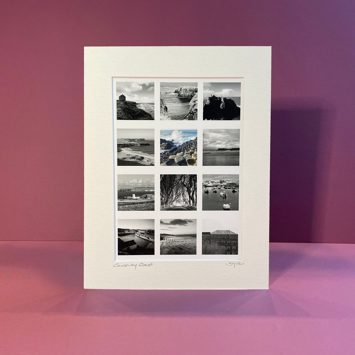 North Coast Black & White Montage - Photographic Print