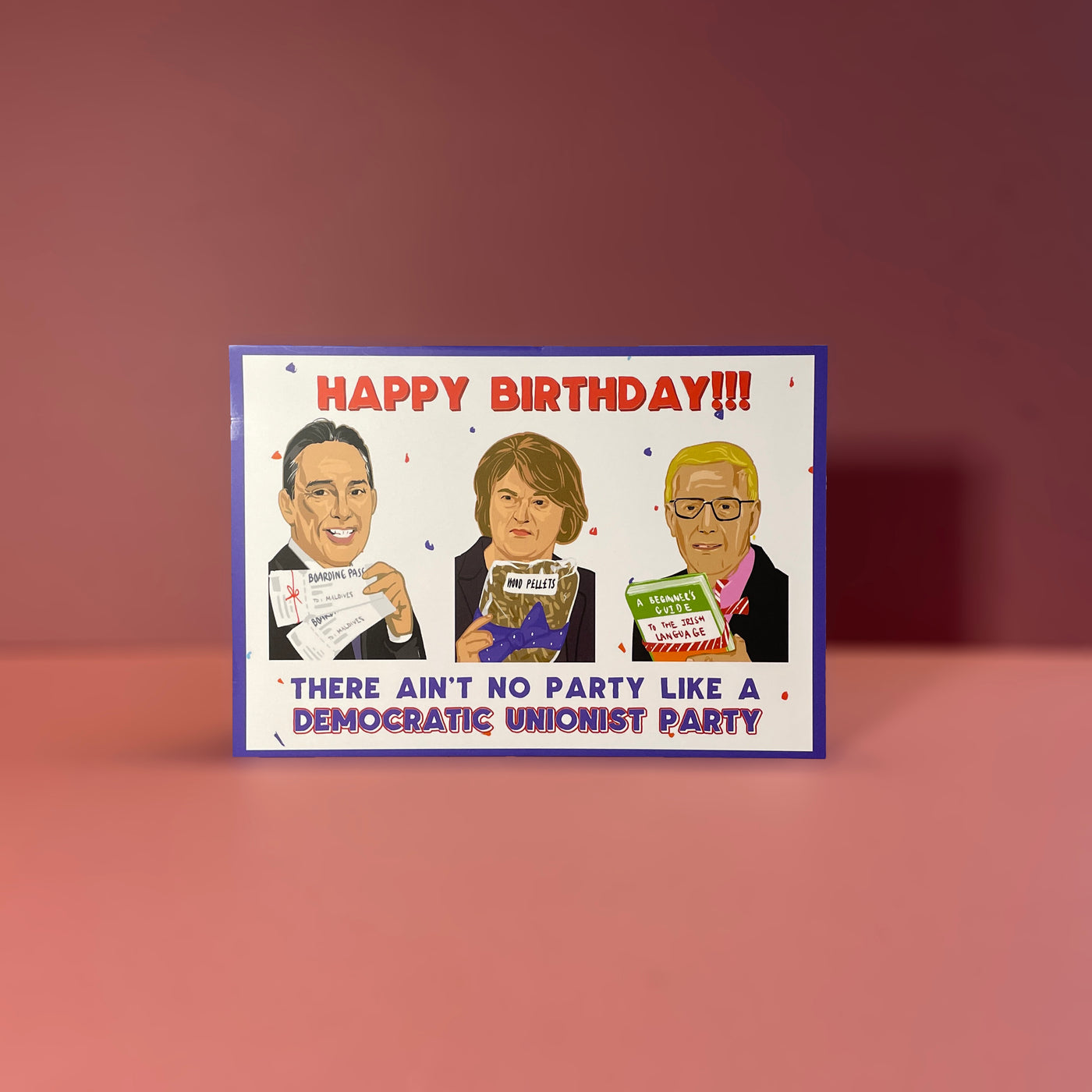 dup happy birthday card