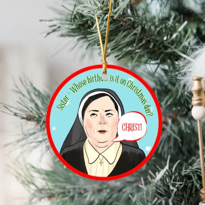 Derry Girls Sister Michael | Christmas Decoration