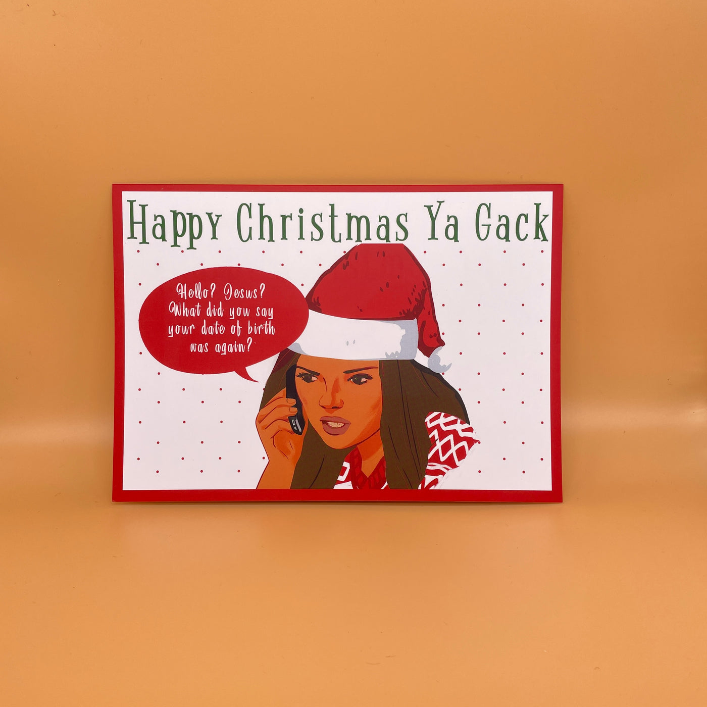 Nadine Coyle Christmas Card