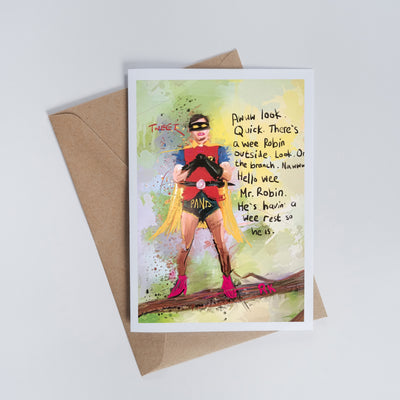 Wee Robin | Greetings Card