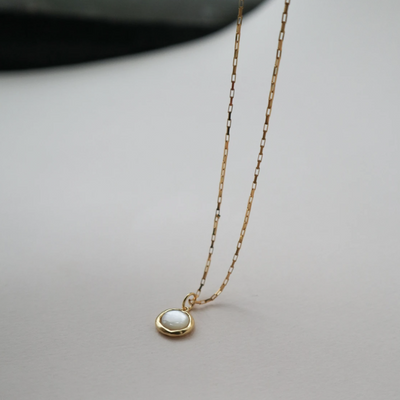 Sigrid gold necklace