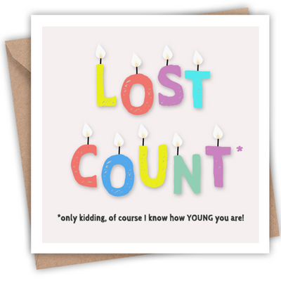 lost count birthday