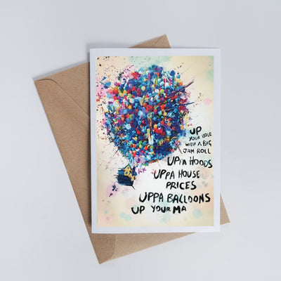 Up | Greetings Card