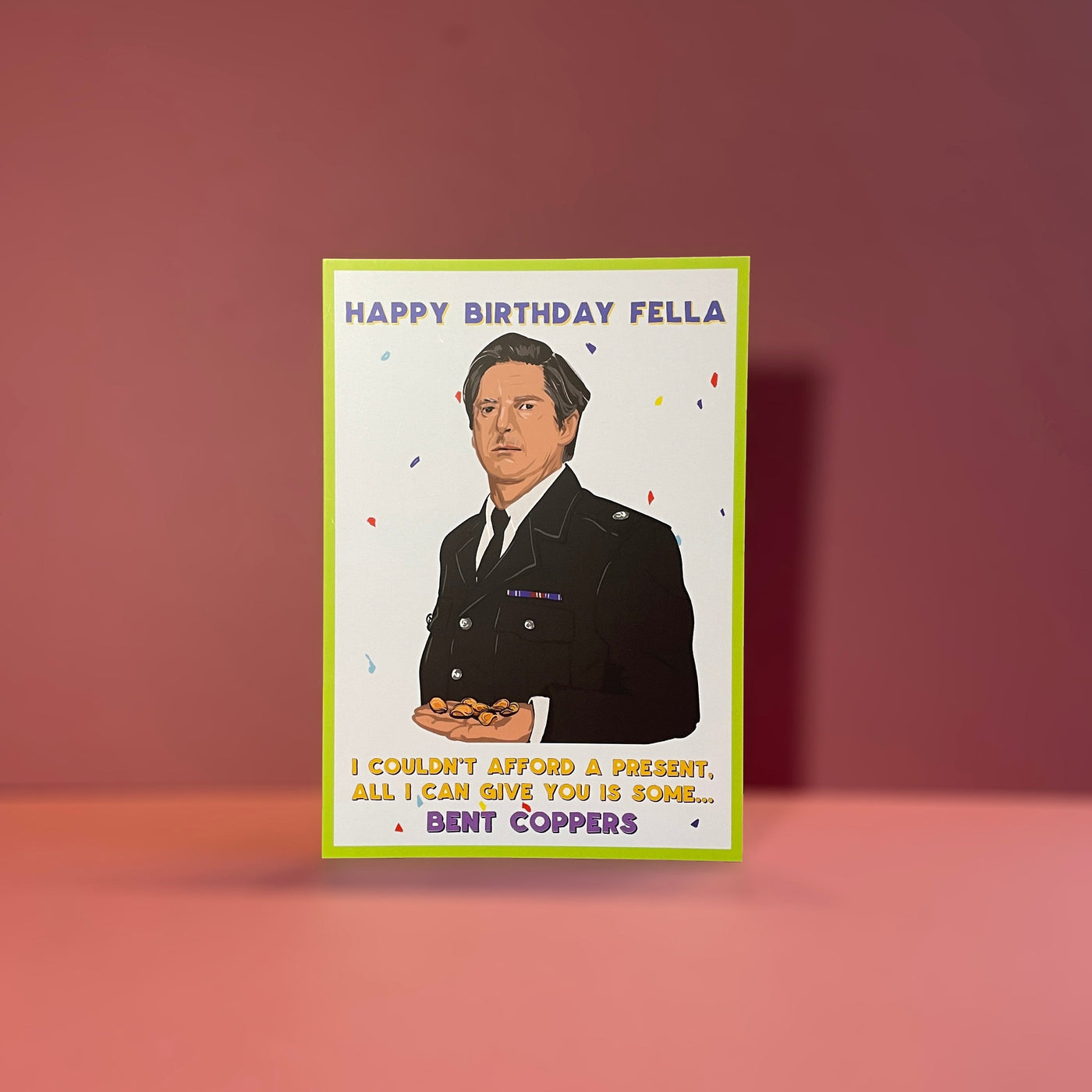 bent coopers birthday line of duty cards