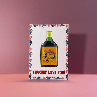 buckfast valentines day card