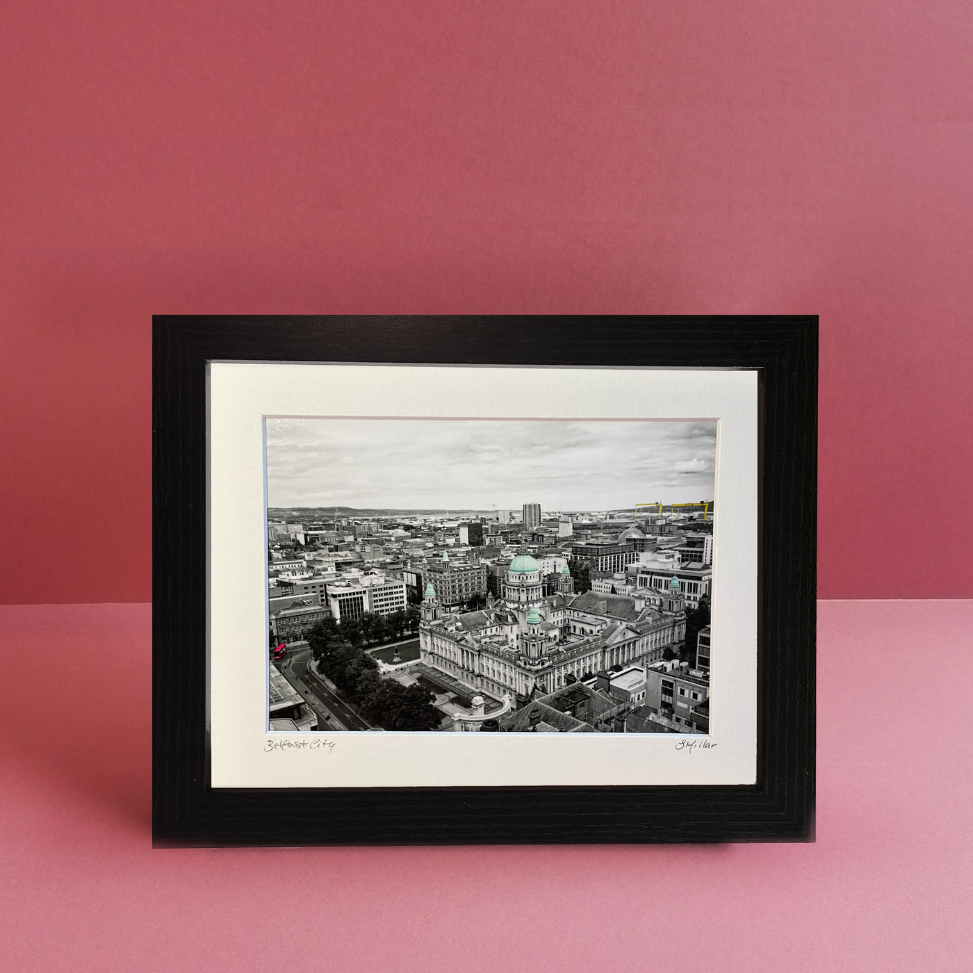 Belfast City Hall Skyline - Framed Photographic Print