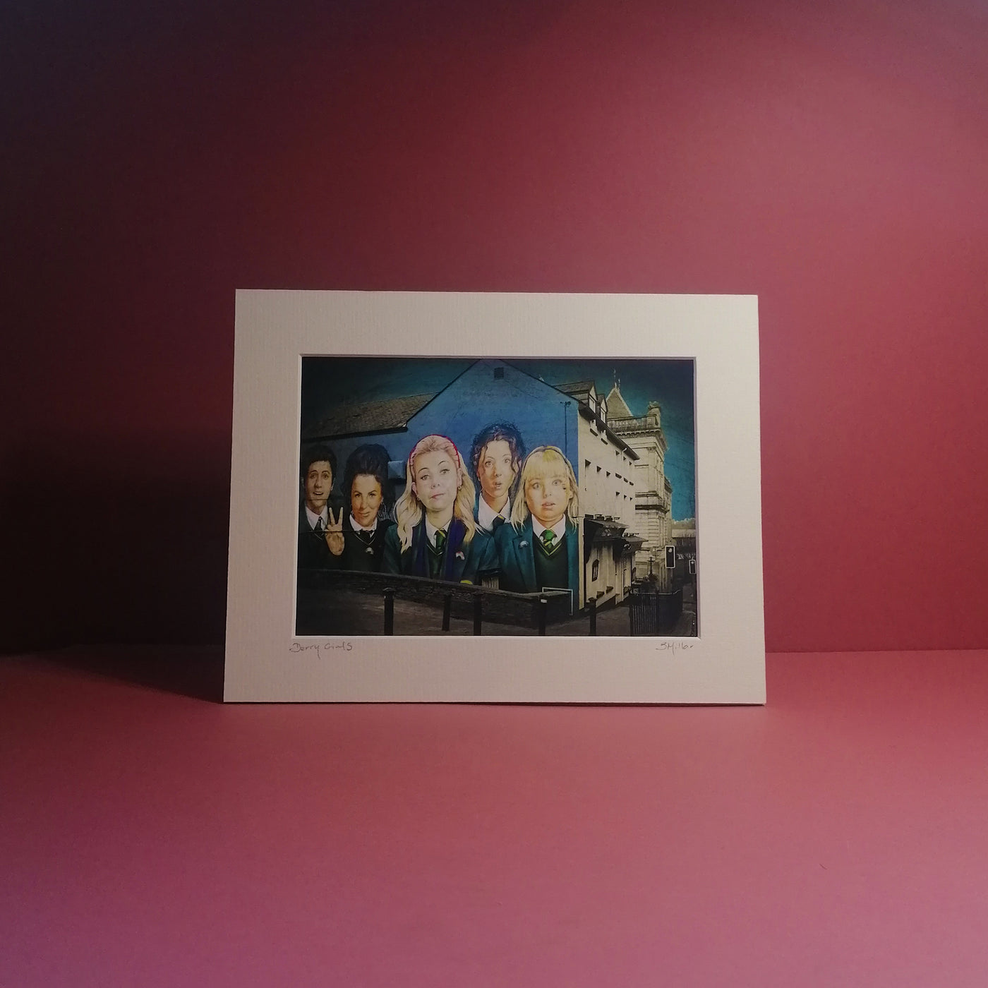Derry Girls Mural- Photographic Print