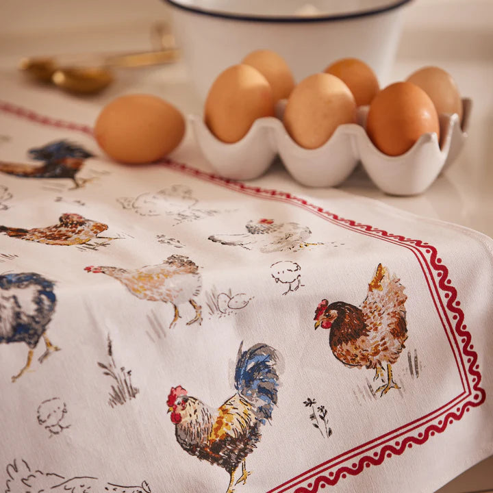 Farm Birds Tea Towel | Ulster Weavers