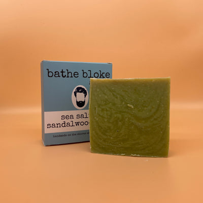 Sea Salt & Sandalwood Soap | Bathe Bloke