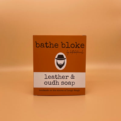 Leather & Oudh Soap | Bathe Bloke