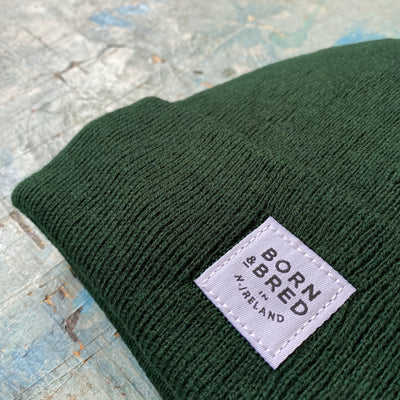 born and bred in Northern Ireland beanie