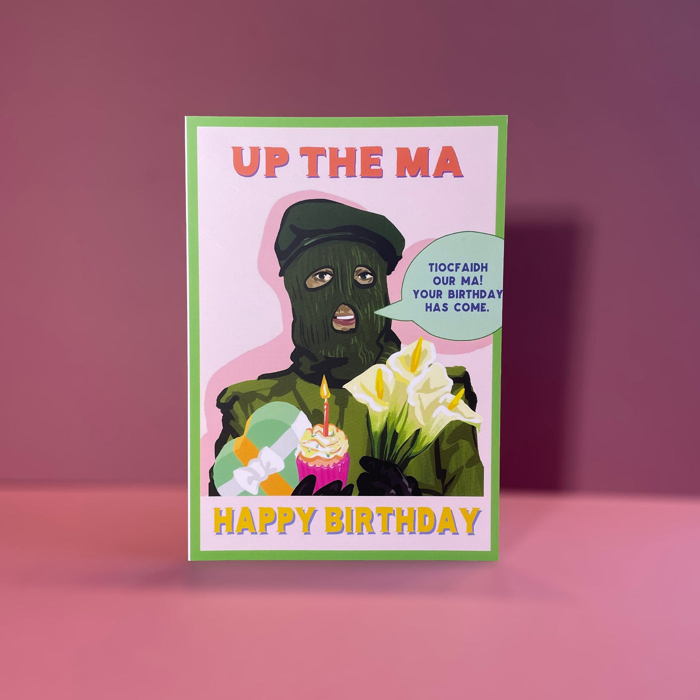 up the ma birthday card